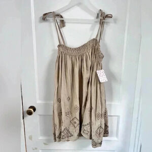 Free People Summer Sun Tunic Dress New With Tag Size XS